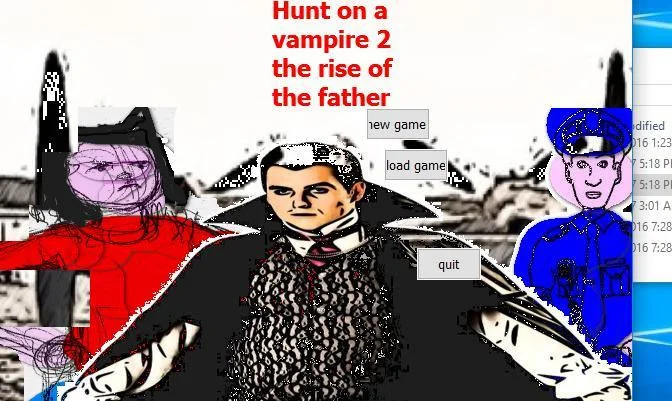 hunt on a vampire 2 the rise of the father (itch)