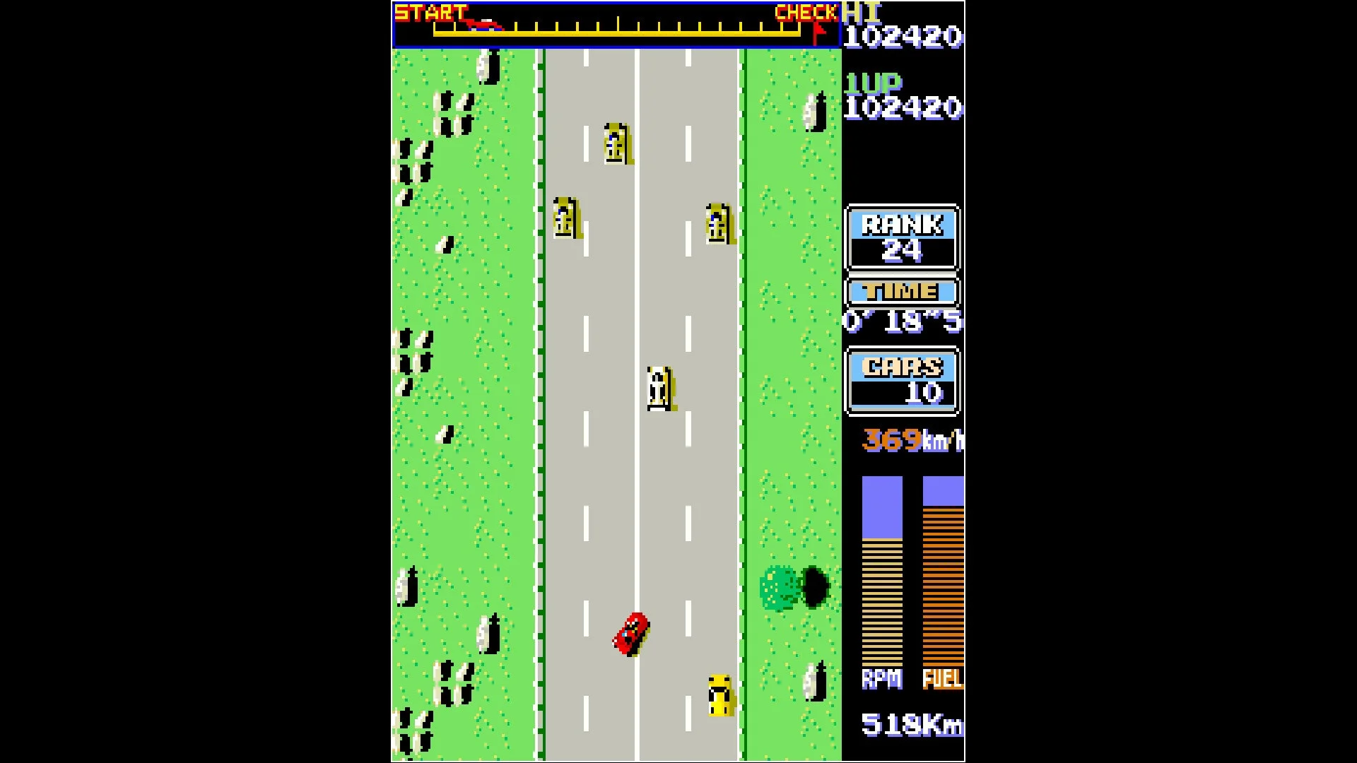 Новости о Arcade Archives ROAD FIGHTER