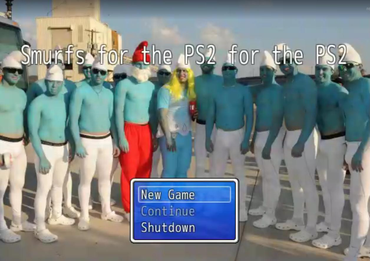 Smurfs for the PS2 for the PS2 (itch)