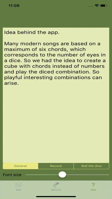 Chord dice Chord dice