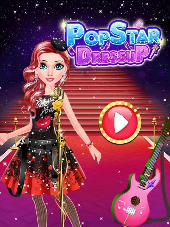 Pop Star Girls Salon Dress Up Pop Star Girls Salon Dress Up