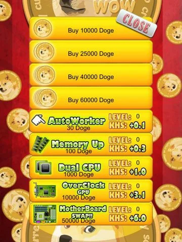 Новости о Doge Coin Clickers - Crypto Miner Sim Game
