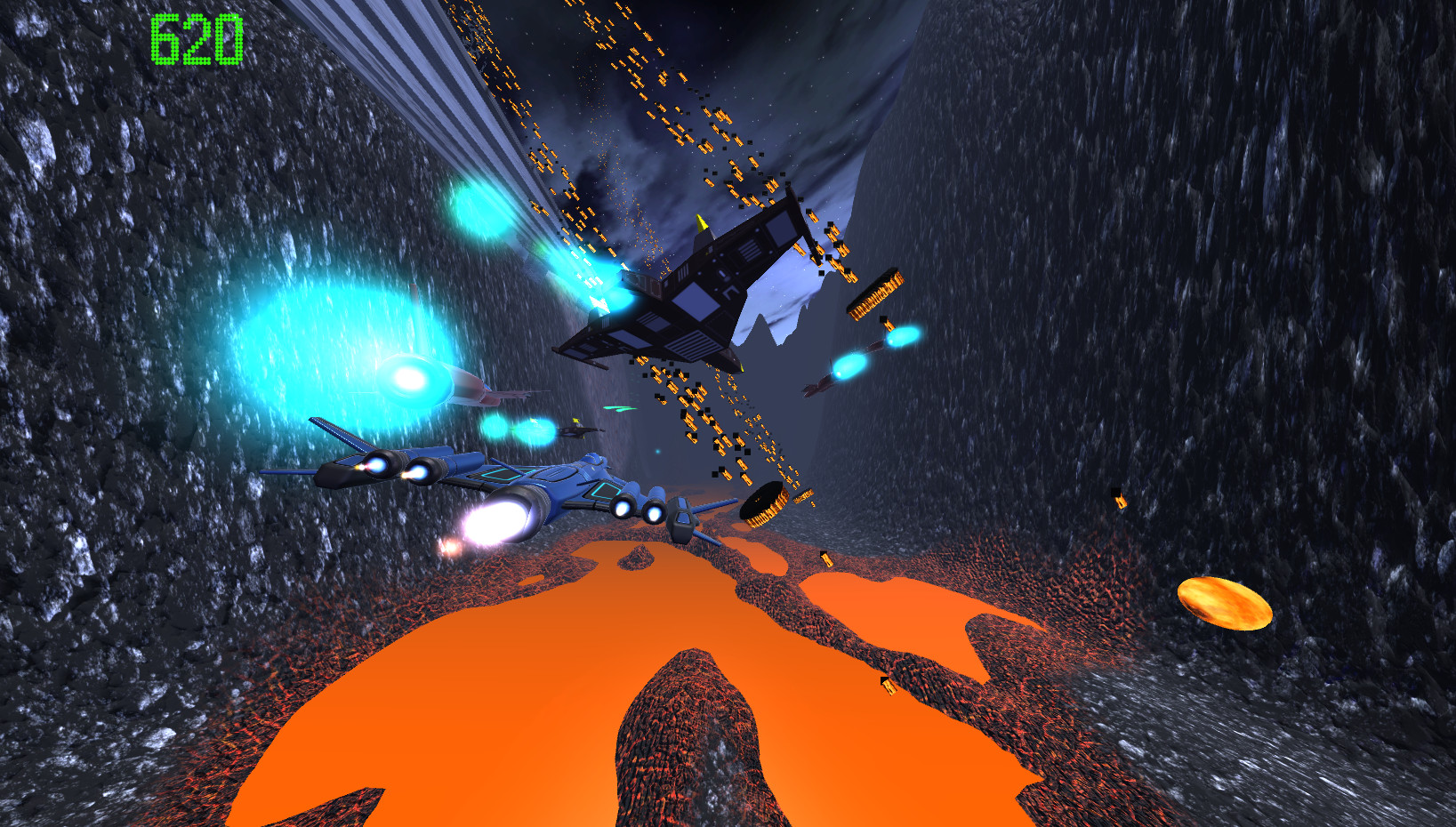 Shooter on rails (itch)