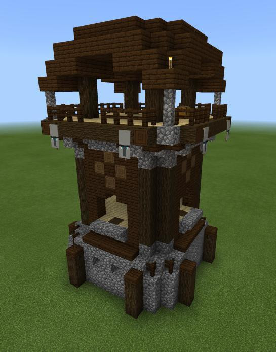 Builds for Bedrock - Pillager Outpost (itch)
