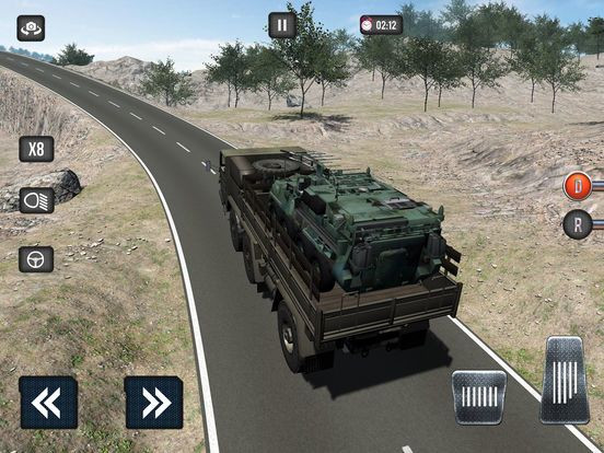 Off Road Heavy Driving - Army Transport Cargo Game