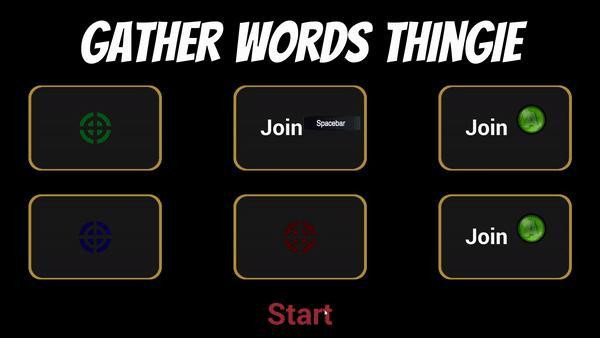 Gather words thingie (itch) Gather words thingie (itch)