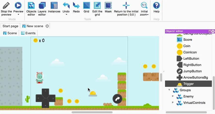 GDevelop demo (itch) GDevelop demo (itch)