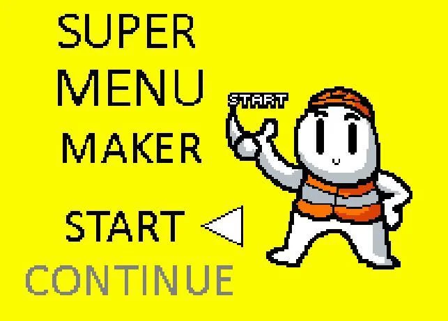 Super Menu Maker (itch) Super Menu Maker (itch)