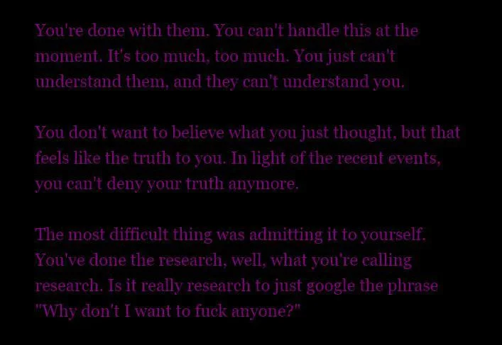 In the Night You Can't Hide From Yourself (itch)