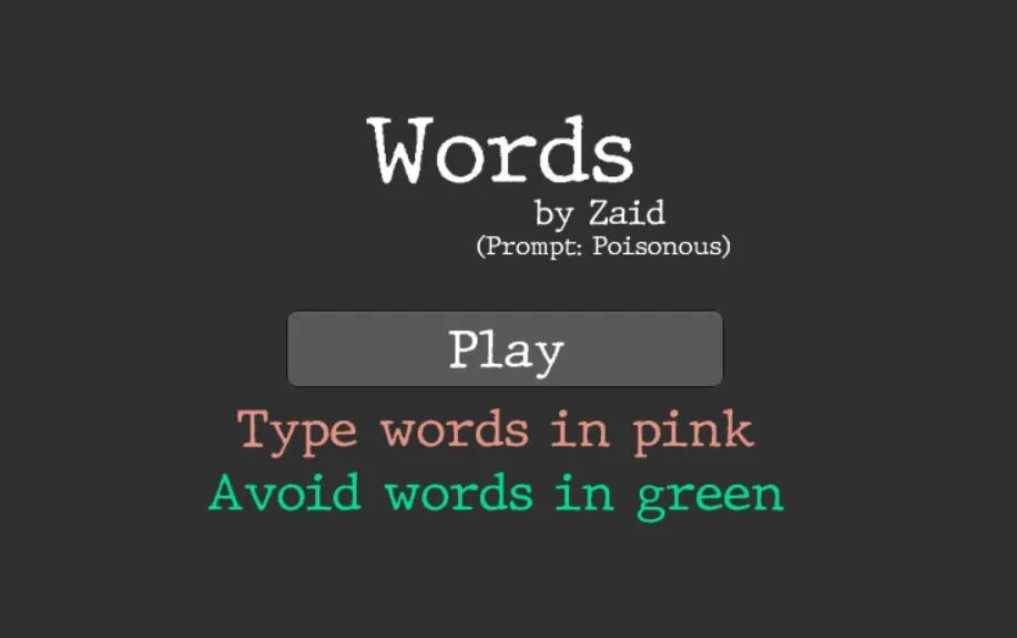 Words (itch) Words (itch)