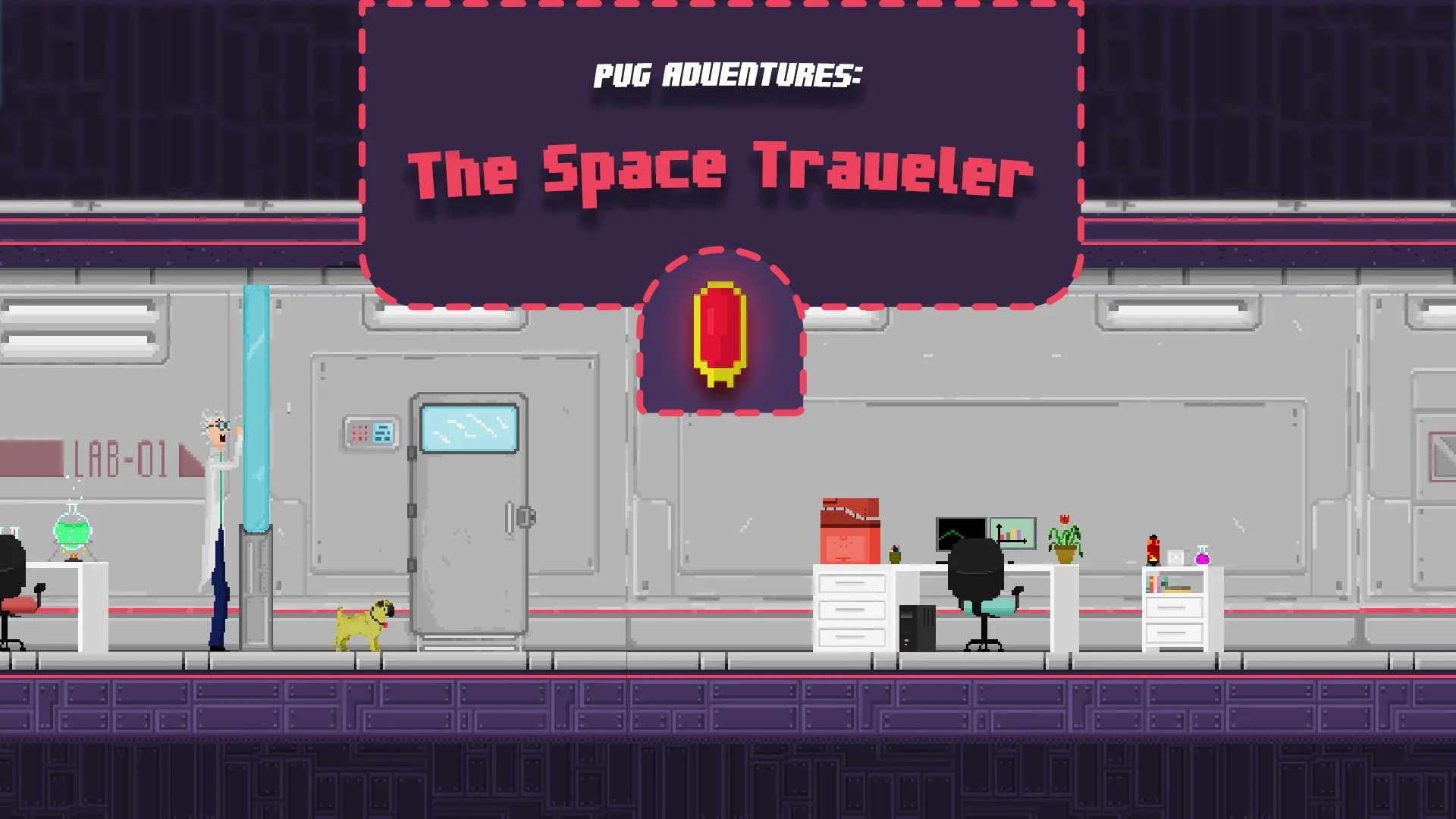 Pug Adventures - The Space Traveler (itch)