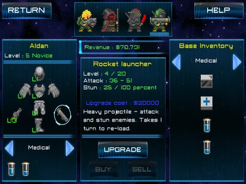 Space Bounties Inc. (strategy turn-based RPG)