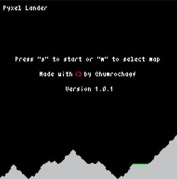 Pyxel Lander (itch) Pyxel Lander (itch)