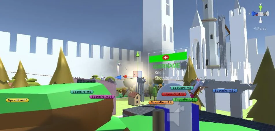 BOT BALLING FPS MULTIPLAYER GAME (LAN VERSION) (itch)