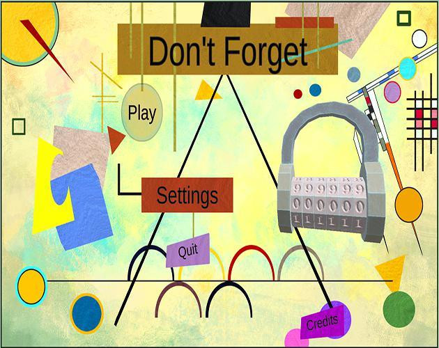 Статьи по Don't Forget (Darhen) (itch)