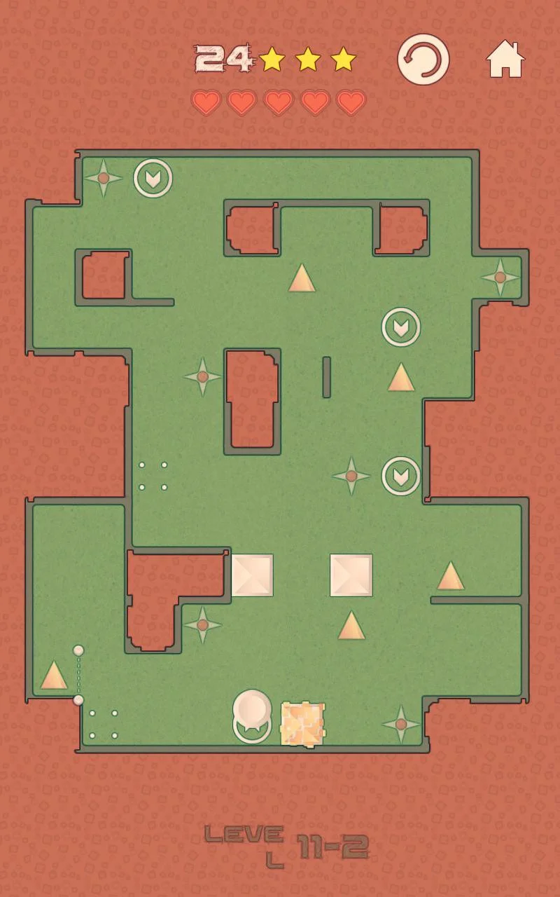 Рецензии Geometry Stencil Maze Escape (itch)