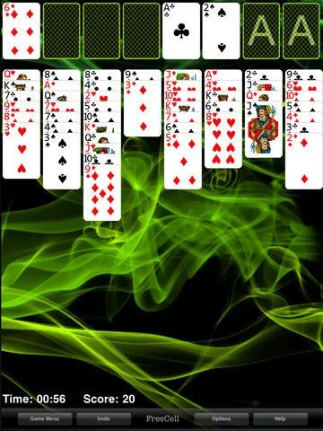 Neon FreeCell Solitaire Neon FreeCell Solitaire