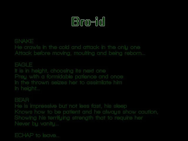 Статьи по Bro-id (itch)