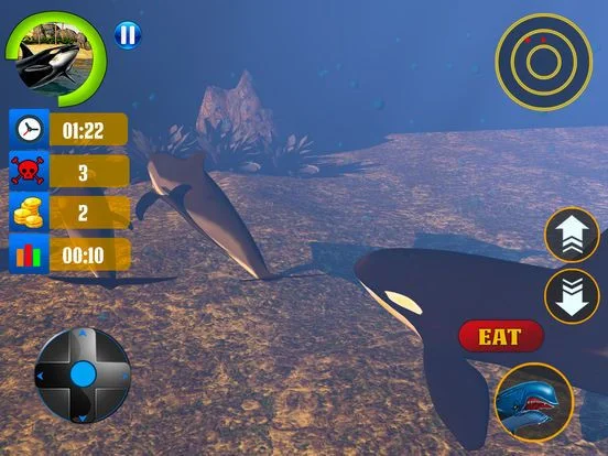 Blue Whale Simulator Game 3D