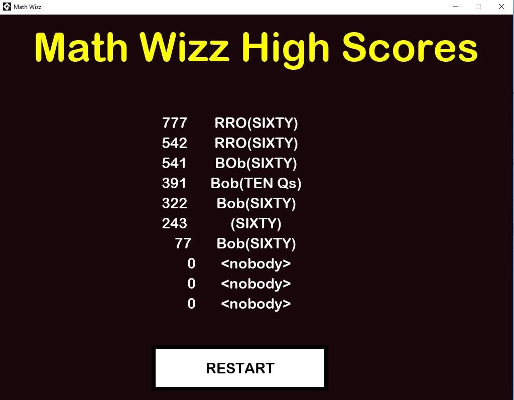 Math Wizz (itch) Math Wizz (itch)