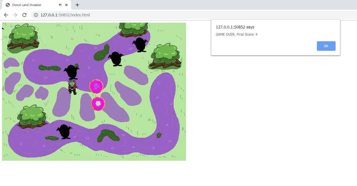 Donut Land Invasion (itch)