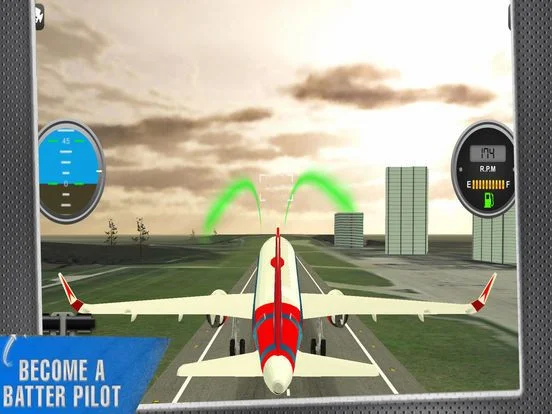Pilot Flight Airplane Sim Pilot Flight Airplane Sim
