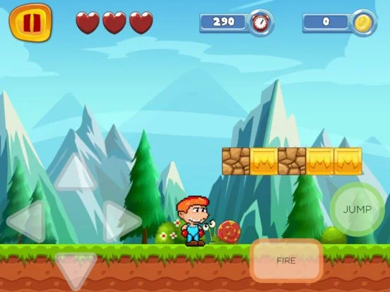 Super Pixel Jumps & Run For Temple Super Pixel Jumps & Run For Temple