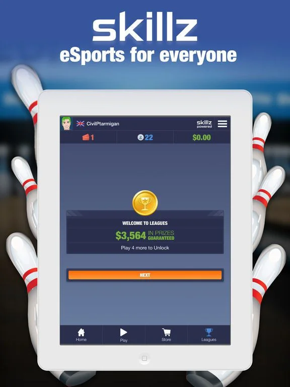 Strike! Real Money Bowling Strike! Real Money Bowling