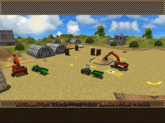 Heavy Excavator Crane Simulator 3D Construction