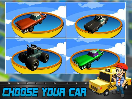 Blocky Pixel Taxi Car Racing 3D Blocky Pixel Taxi Car Racing 3D
