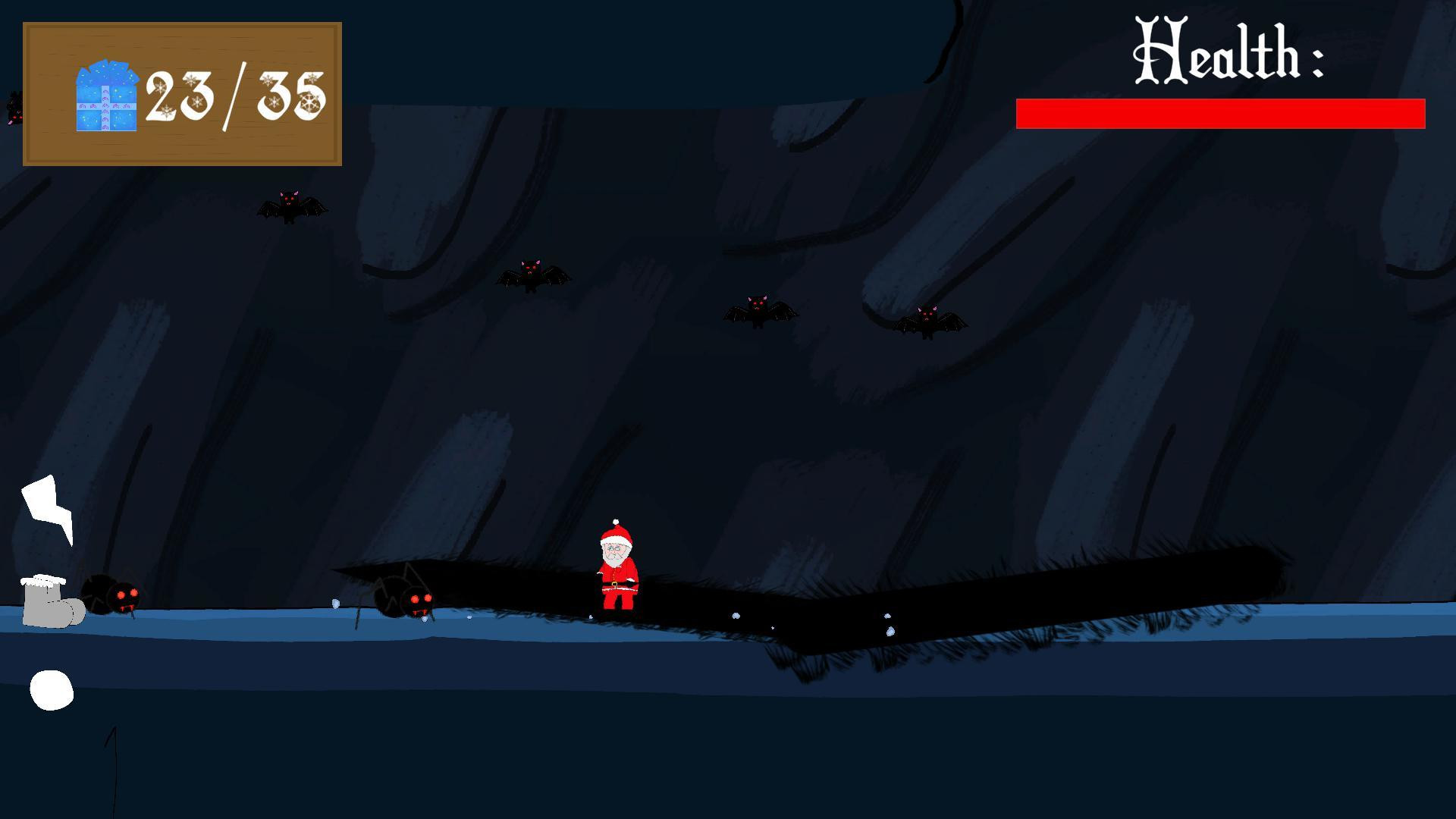 Santa and the Spider Queen (itch)