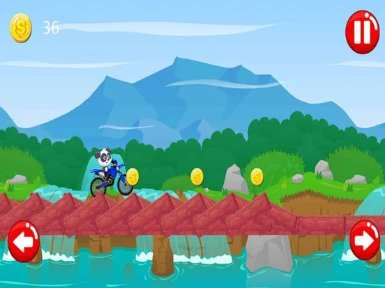 panda moto run panda moto run
