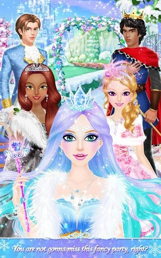 Princess Salon: Frozen Party Princess Salon: Frozen Party
