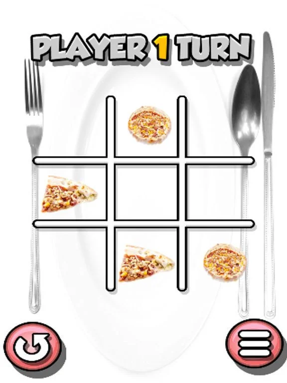 Pizza Tic-Tac-Toe (2-Player) Pizza Tic-Tac-Toe (2-Player)
