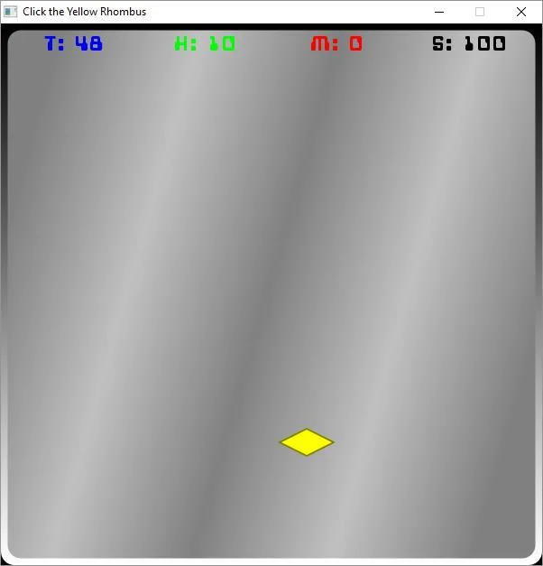 Click the Yellow Rhombus (itch) Click the Yellow Rhombus (itch)