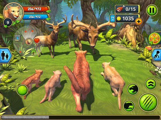 Cougar Family Sim Wild Forest Cougar Family Sim Wild Forest