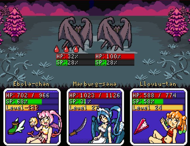 Super Filovirus Sisters! (itch)