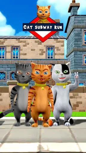 Cat Leo Run - Talking Cat Leo vs. Dog Cat Leo Run - Talking Cat Leo vs. Dog