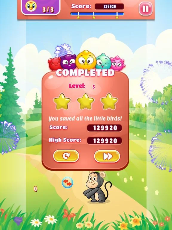 Рецензии Cartoon Chimp Bubble Popper - PRO - multi-level forest adventure
