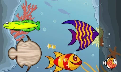 Puzzle for Toddlers Sea Fishes Puzzle for Toddlers Sea Fishes