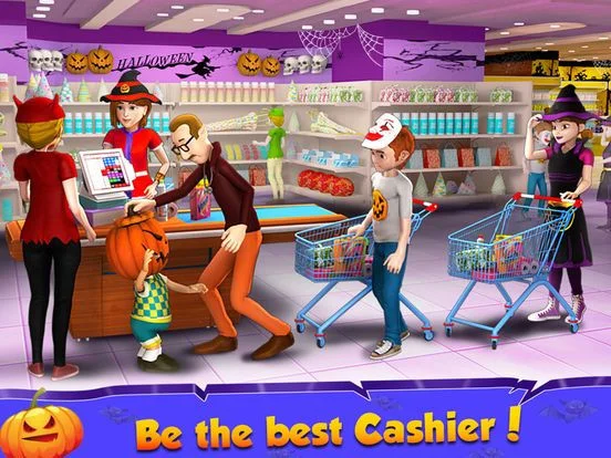 Halloween Supermarket Store Halloween Supermarket Store