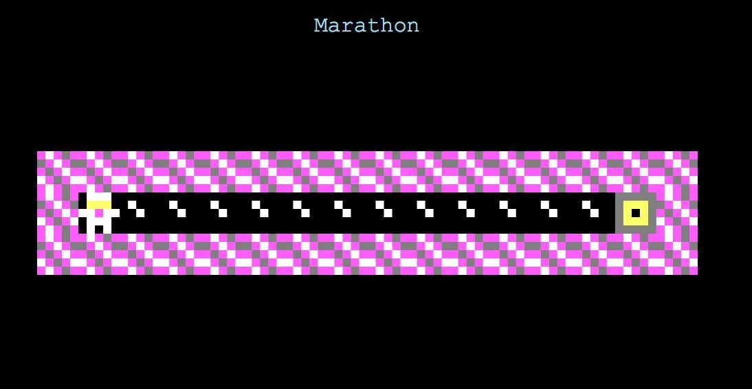 Marathon (demake) (itch)