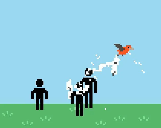 bird shit x (itch)