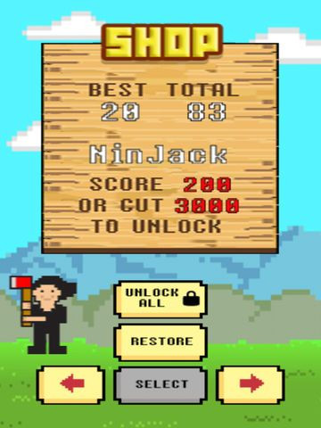 LumberJack Cut The Beanstalk: Lumberman Edition - 8 bit Pixel Fun Kids Games LumberJack Cut The Beanstalk: Lumberman Edition - 8 bit Pixel Fun Kids Games
