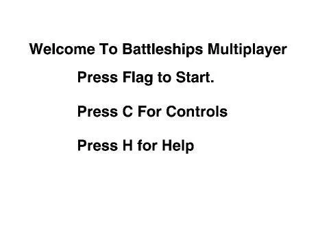 Battleships Multiplayer Alpha 1 (itch)