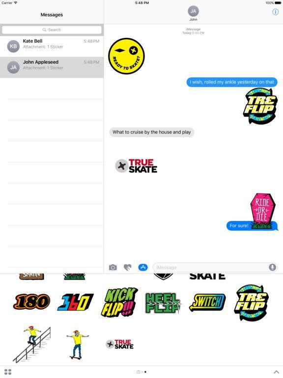 True Skate Stickers True Skate Stickers