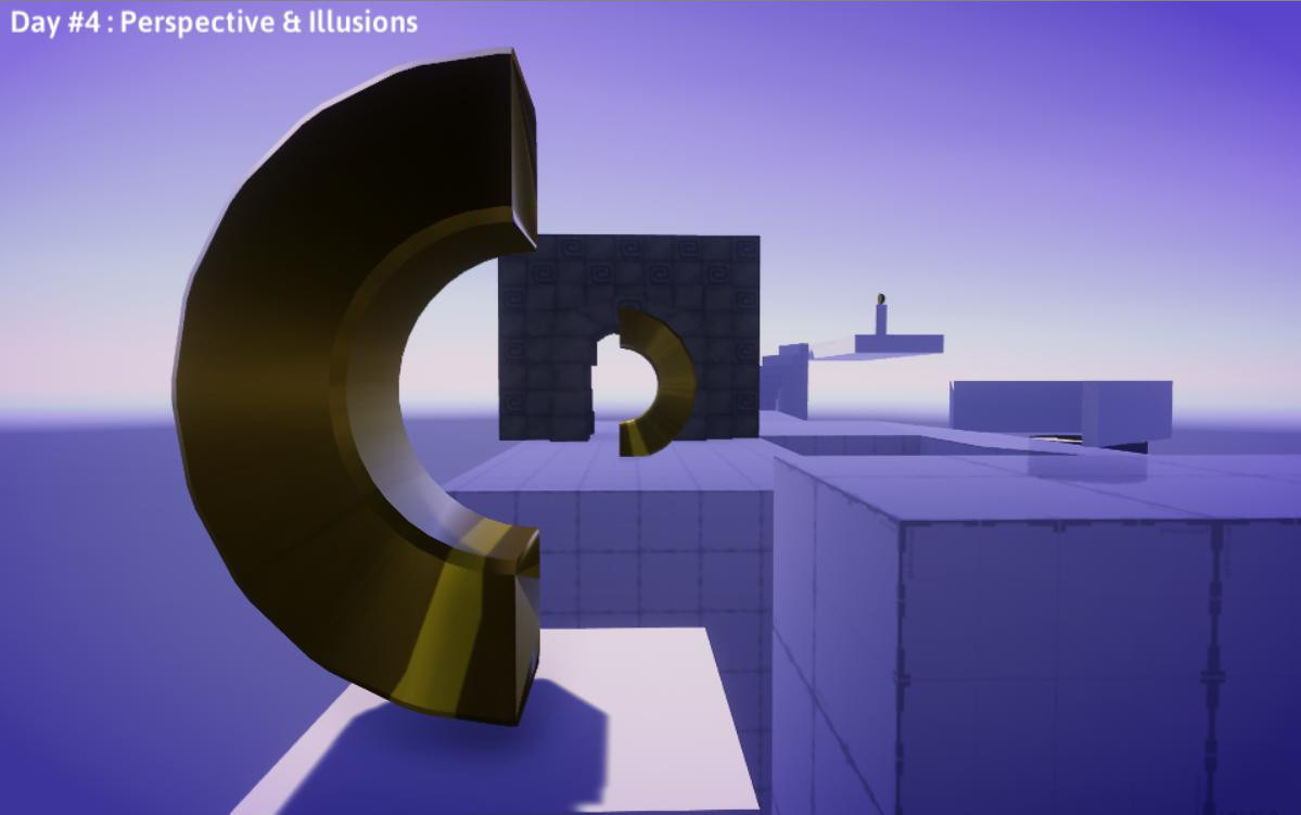 #GMS Day 4: Perspective & Illusions (itch) #GMS Day 4: Perspective & Illusions (itch)