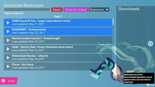 Opsu!(Beatmap player for Android) Opsu!(Beatmap player for Android)
