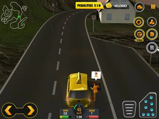 Crazy Hill Speed Taxi Driving 3D Crazy Hill Speed Taxi Driving 3D