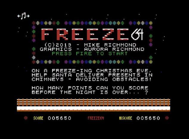 FREEZE64 - Free Commodore C64 Christmas Game (itch) FREEZE64 - Free Commodore C64 Christmas Game (itch)